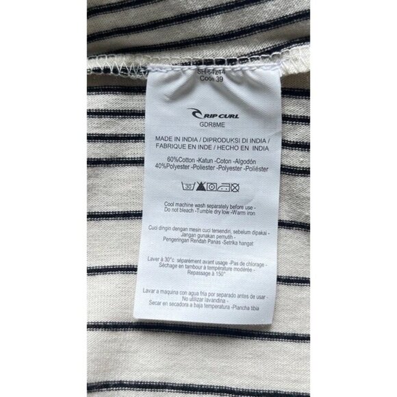 Rip Curl Women’s Striped Summer Belt Maxi Dress Size M - Picture 6 of 13